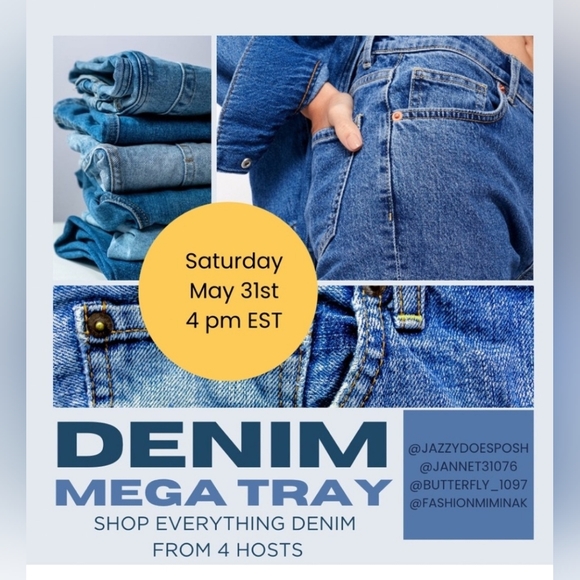 Denim & More Mega Tray Share Show